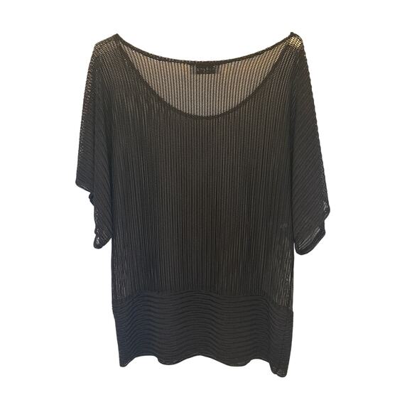 R.  Marks Black knit tunic - Picture 3 of 5